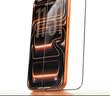 倍思适用苹果16ProMax钢化膜iPhone16ProMax手机膜超瓷晶防尘防摔抗指纹超薄全覆盖无尘仓 高清2片装 实拍图