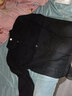 兰威费雷牛仔外套女春秋新款韩版学生宽松黑色牛仔服短款上衣女潮 黑色 L （105-115斤） 实拍图