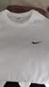 耐克（NIKE）男子运动T恤夏季简约舒适纯棉圆领运动服BV0508-100白M 实拍图
