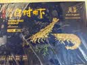 万景国产大虾 盐冻北海白虾(大号) 80-100只净重4斤 中秋聚餐海鲜 实拍图