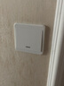 源京电气 无线遥控免布线智能开关家用86型220V 电灯触摸墙壁面板 珍珠白1开：1个主开关+2个随意贴 实拍图