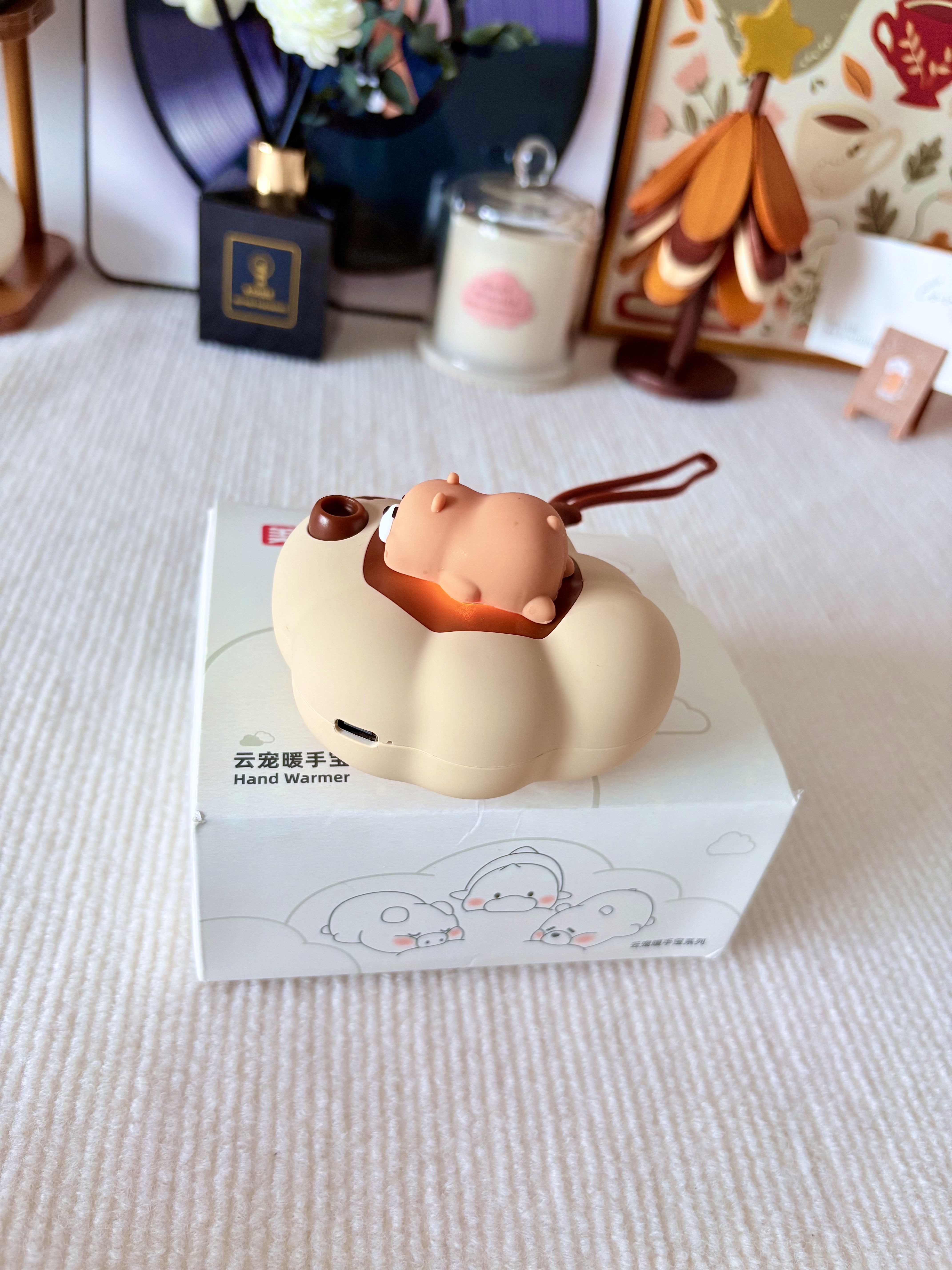 范爷家萌熊暖手宝USB充电3秒速热过热保护防烫伤生日礼物女生 实拍图