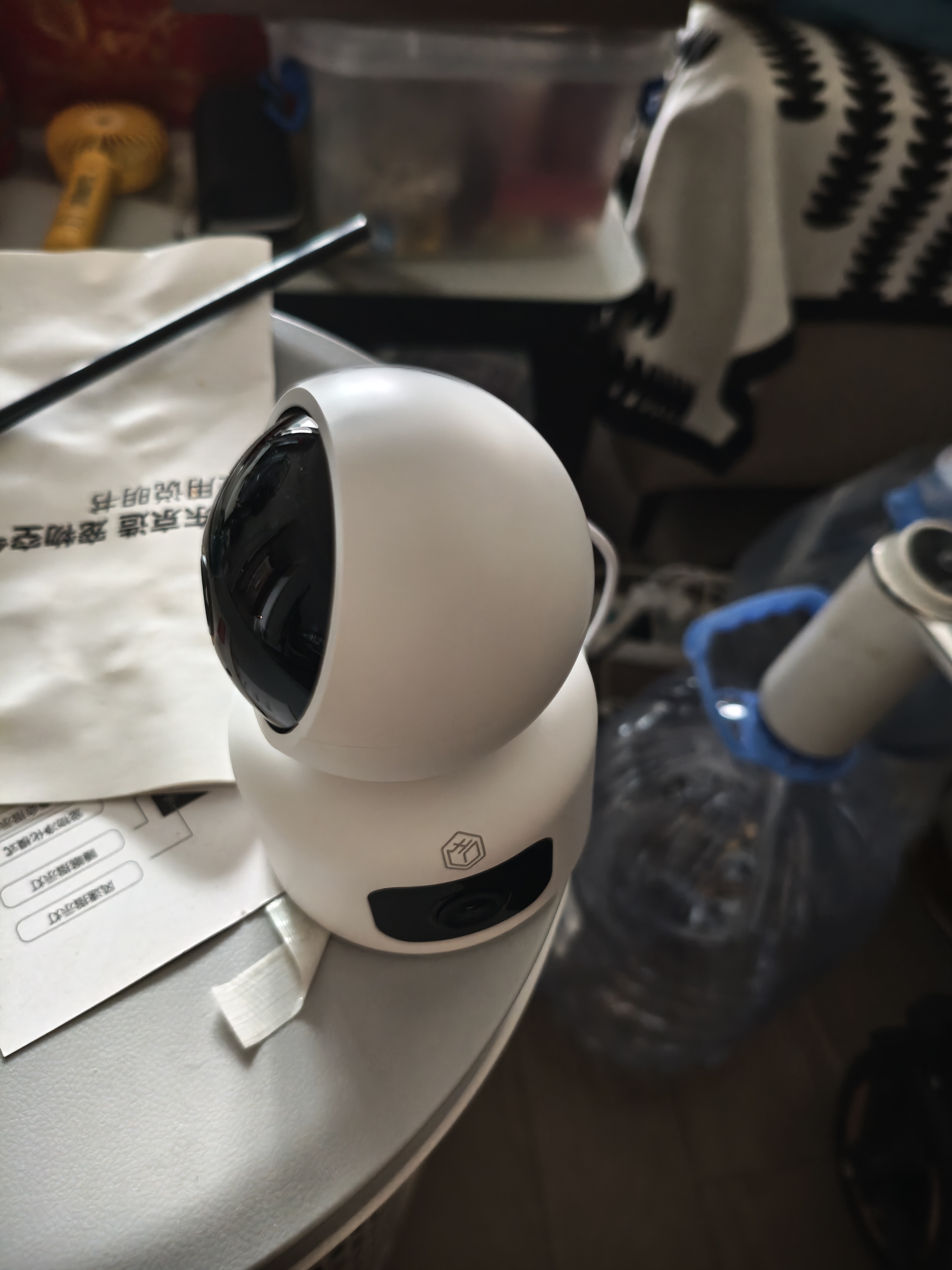 京东京造 智能摄像机VP5双摄-64G版 双目1000万像素3K高清家用监控摄像头 5G双频WiFi6AI人形看宠360度全景 实拍图