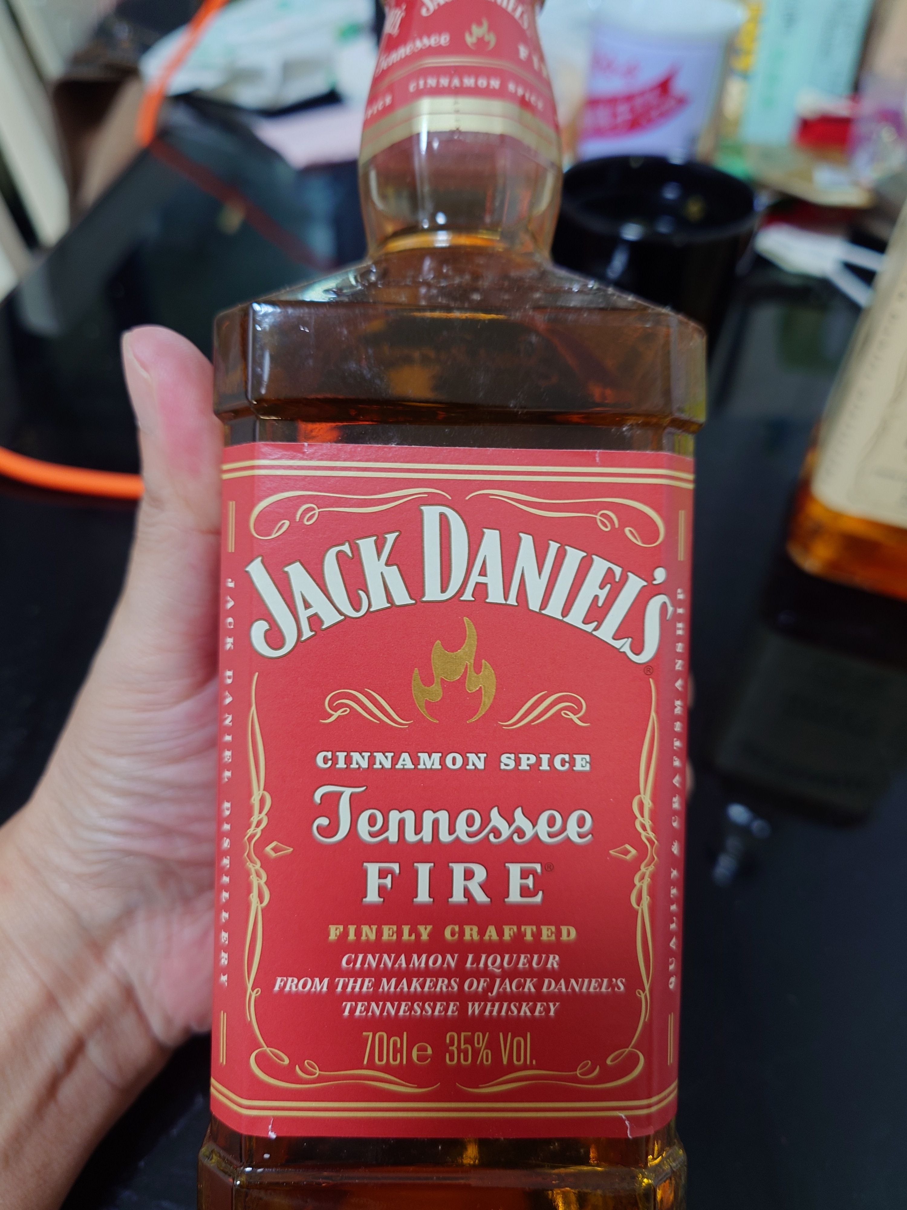 杰克丹尼（Jack Daniels）火焰700ml 美国田纳西州  调和型 威士忌 力娇酒 实拍图