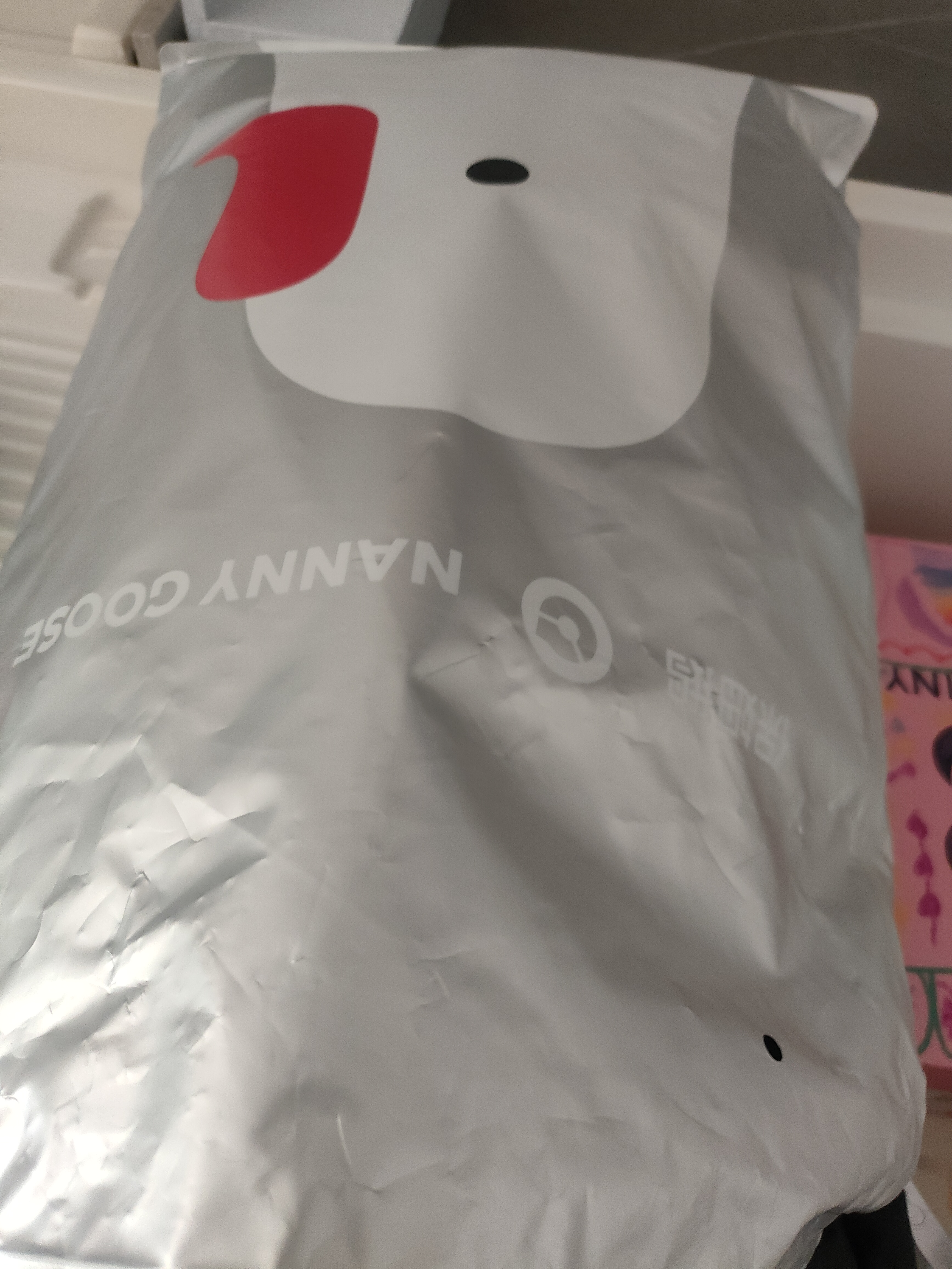 保姆鹅 【风墙】儿童羽绒服宝宝中长款护脸厚款外套保暖童装[NG2664] 炭黑 150 实拍图