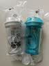 特百惠（Tupperware）晶彩mini塑料杯280ML 男女学生夏季水杯子儿童双饮口便携 珍珠白 实拍图