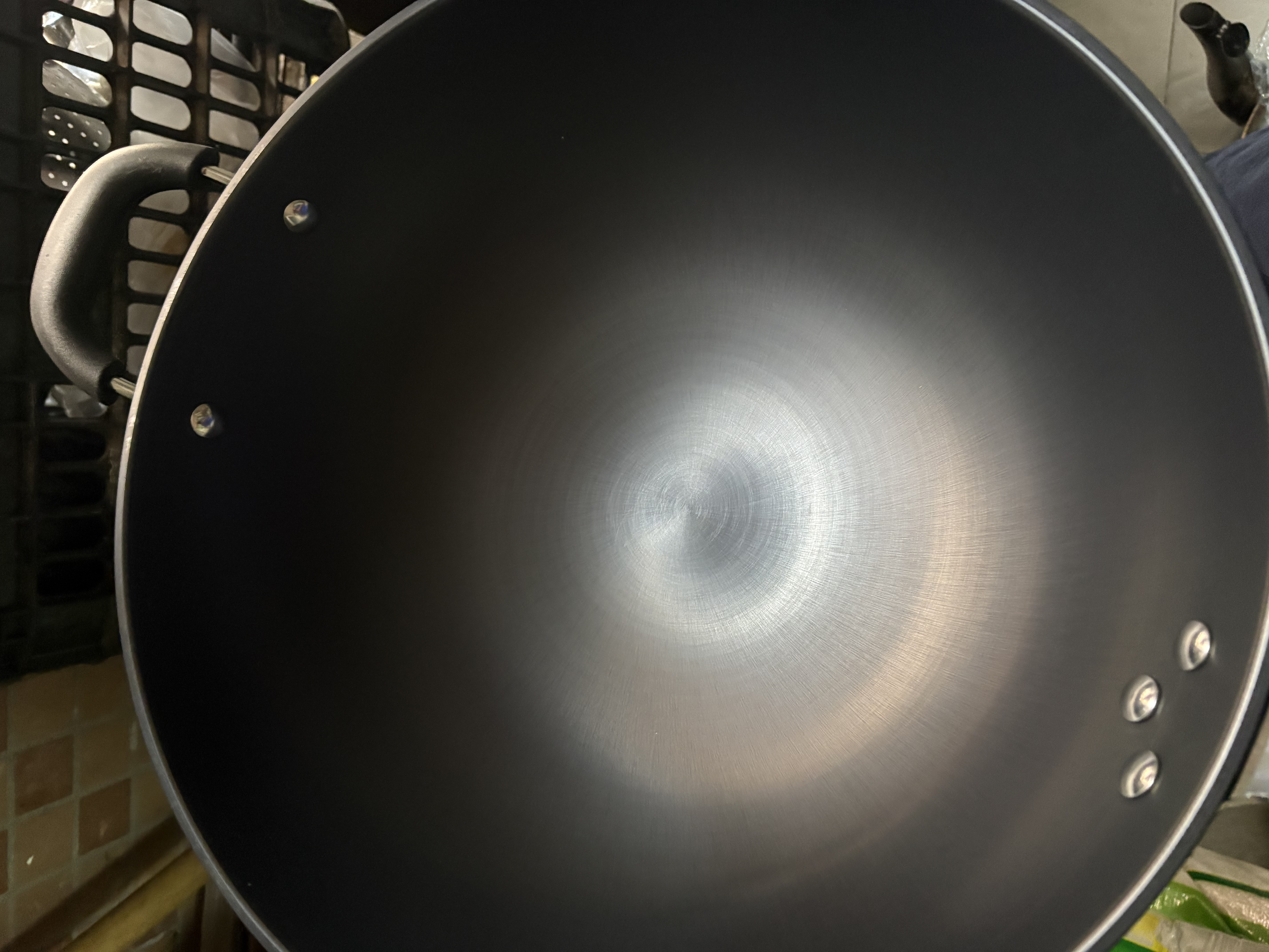 美厨（MAXCOOK）铁锅炒锅圆底 无涂层老式炒菜锅精铁锅36cm煤气燃气炉专用MCC8481 实拍图
