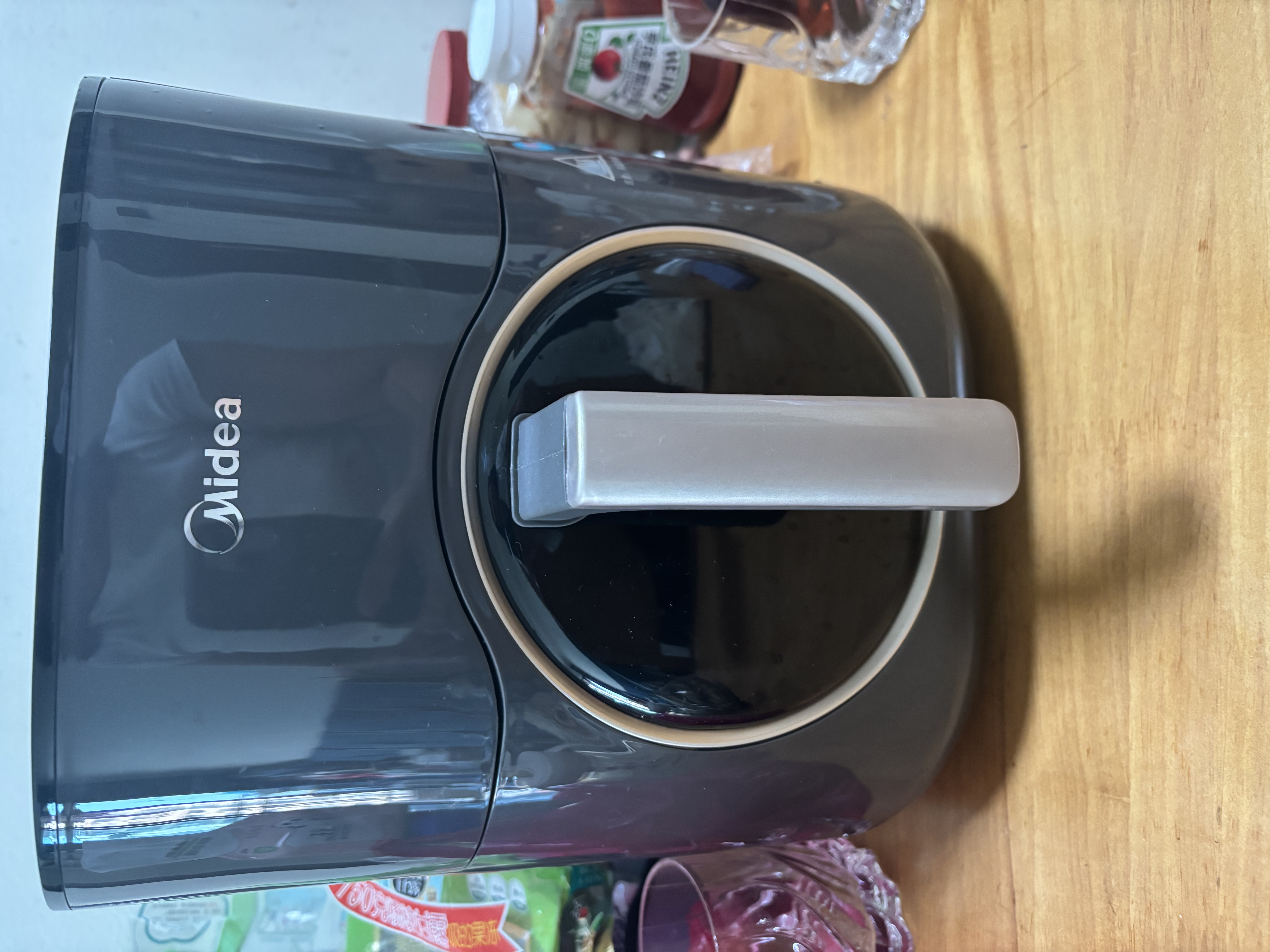 美的（Midea）炎烤空气炸锅家用小型6L大容量双热源蒸烤一体智能可视免翻面烤箱空气电炸锅新款京东自营KZC6053 实拍图