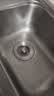 潜水艇（Submarine）洗菜盆漏水塞 厨房水槽过滤网 水槽按压弹跳芯下水器不锈钢防臭 【单槽】菜盆弹跳下水器 实拍图