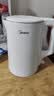 美的（Midea）电热水壶食品级304不锈钢自动断电双层防烫全钢无缝1.5L容量 MK-HJ1566 实拍图