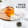 物生物（RELEA）玻璃杯男女士茶水分离杯耐高温办公泡茶杯带把高硼硅水杯花茶杯子 实拍图