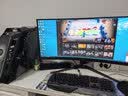 AOC 34英寸WQHD 240Hz 快速液晶1ms HDR400 出厂校色 1500R曲面带鱼屏 游戏电竞显示器宙斯盾 CU34G4Z 实拍图