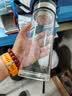 富光尚宇系列单层闷茶玻璃杯 男女士水杯高硼硅玻璃杯子泡茶杯800ml 实拍图
