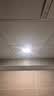 松下（Panasonic）led筒灯嵌入式孔灯吊顶灯客厅全铝白6.5W暖白光4000K开孔70-80mm 实拍图