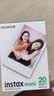 INSTAX富士instax立拍立得 mini相纸 白边双包20张(适用miniSE/11/12/40/90/LiPlay/EVO/Link3) 实拍图