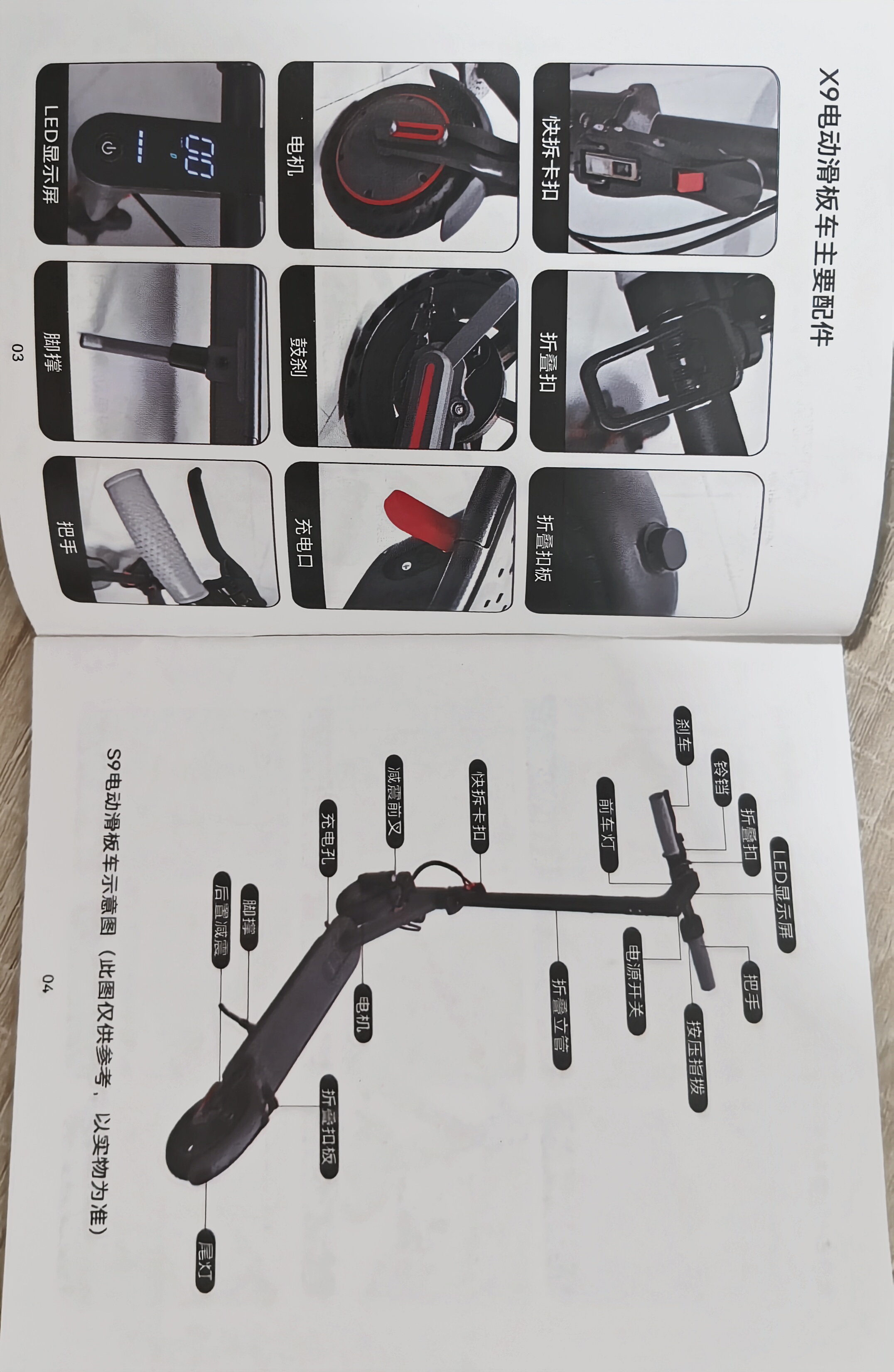 AOVOPRO电动滑板车成人可折叠电动车便携式代步锂电池长续航代驾车踏板滑板车两轮代步车 X9-42V智能APP互联/约20公里 实拍图