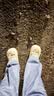 艾莱佳（AILAIJIA）艾莱佳 芭蕾玛丽珍洞洞鞋女 凯蒂豹纹花 杏色 38-39 实拍图