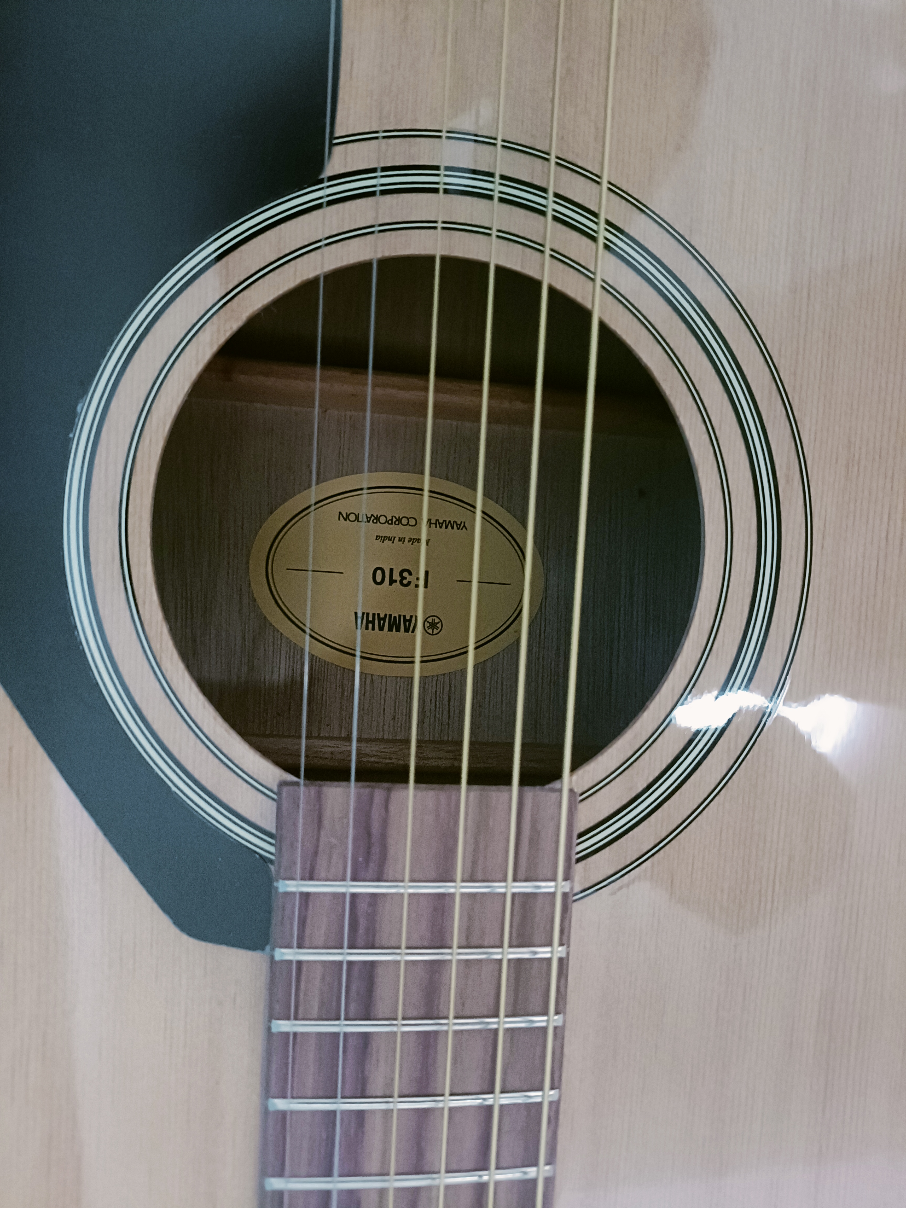 雅马哈（YAMAHA）F310NT 原声款 云杉木初学者入门民谣吉他圆角吉它41英寸亮光 实拍图