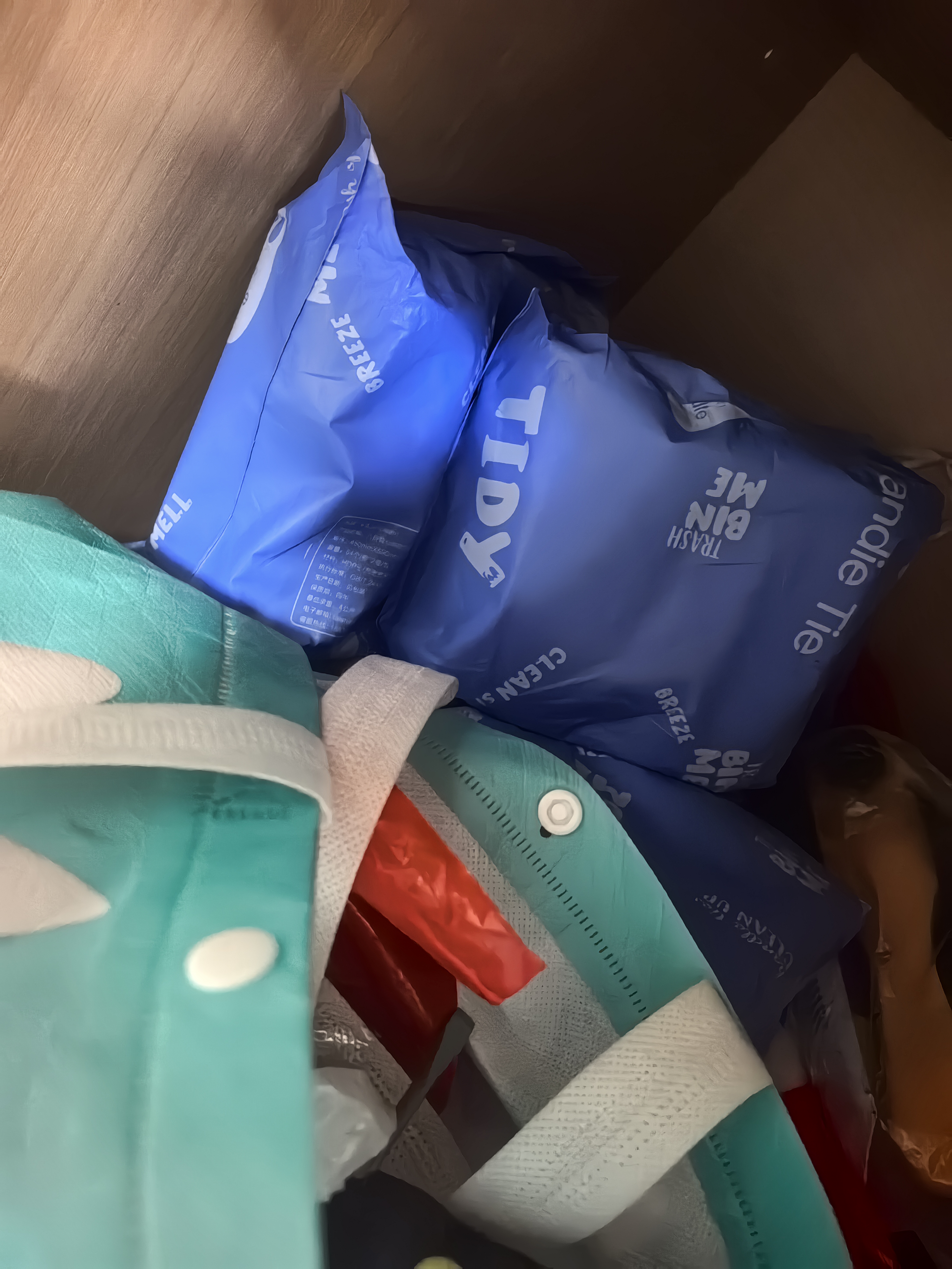e洁背心垃圾袋手提式加厚家用厨房清洁厨余塑料袋 324只10L 双面2丝厚度 45x59cm 实拍图