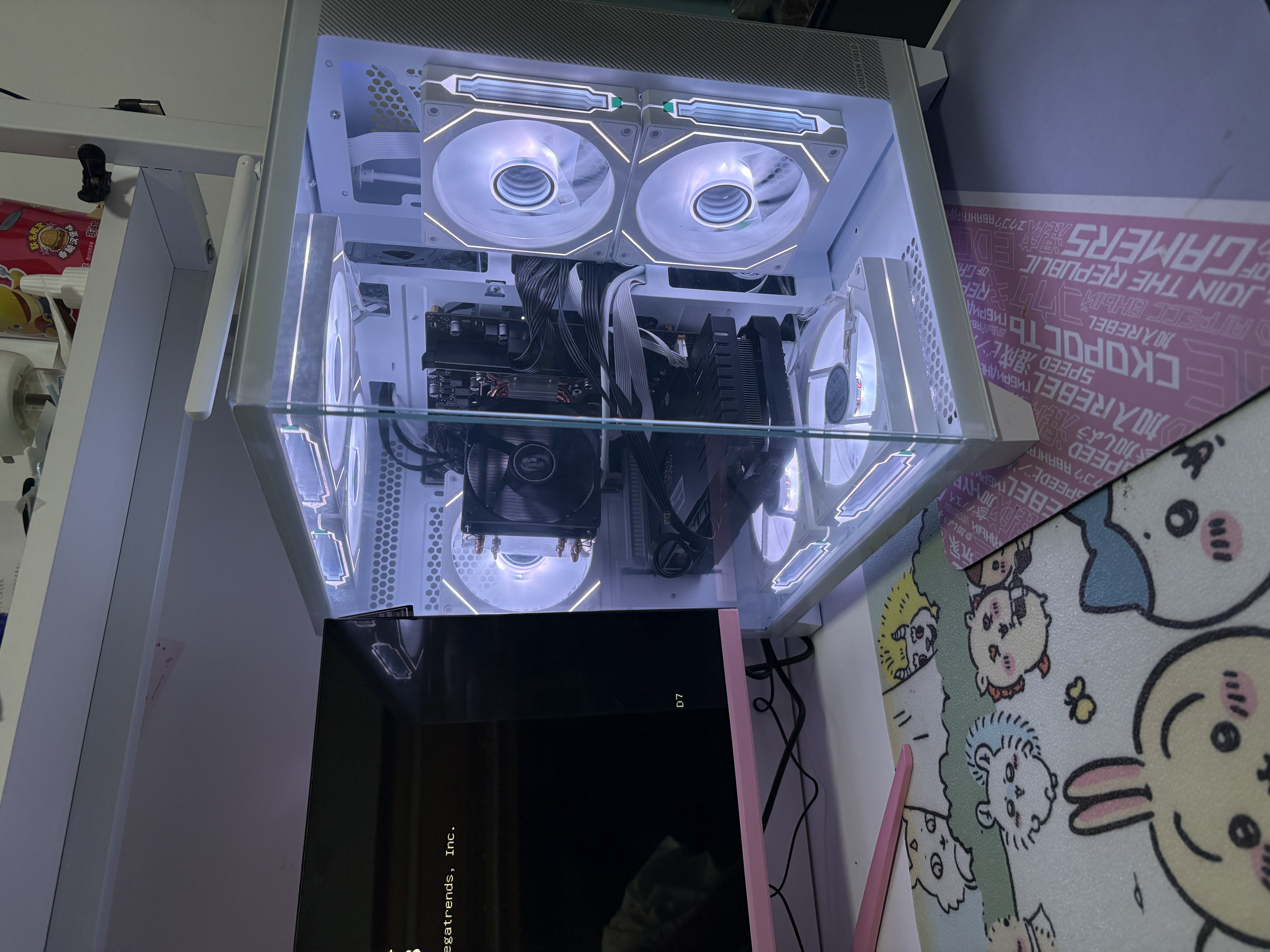 华硕（ASUS）海景房5060全家桶14代酷睿i7台式电脑DIY组装机PBA独显主机直播设计游戏电竞水企业大额补贴整机 光追：酷睿i7版丨RTX3060丨16+1.5T 华硕单主机【赠六年质保】 实拍图