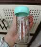 可瑞儿（MyCarol）玻璃储奶瓶宽口径婴儿奶瓶母乳保鲜存奶180ml*2个装 CN-P01 实拍图