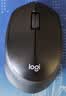 罗技（Logitech）M330 静音鼠标 无线鼠标 办公鼠标 右手鼠标 带无线微型接收器 黑色 实拍图