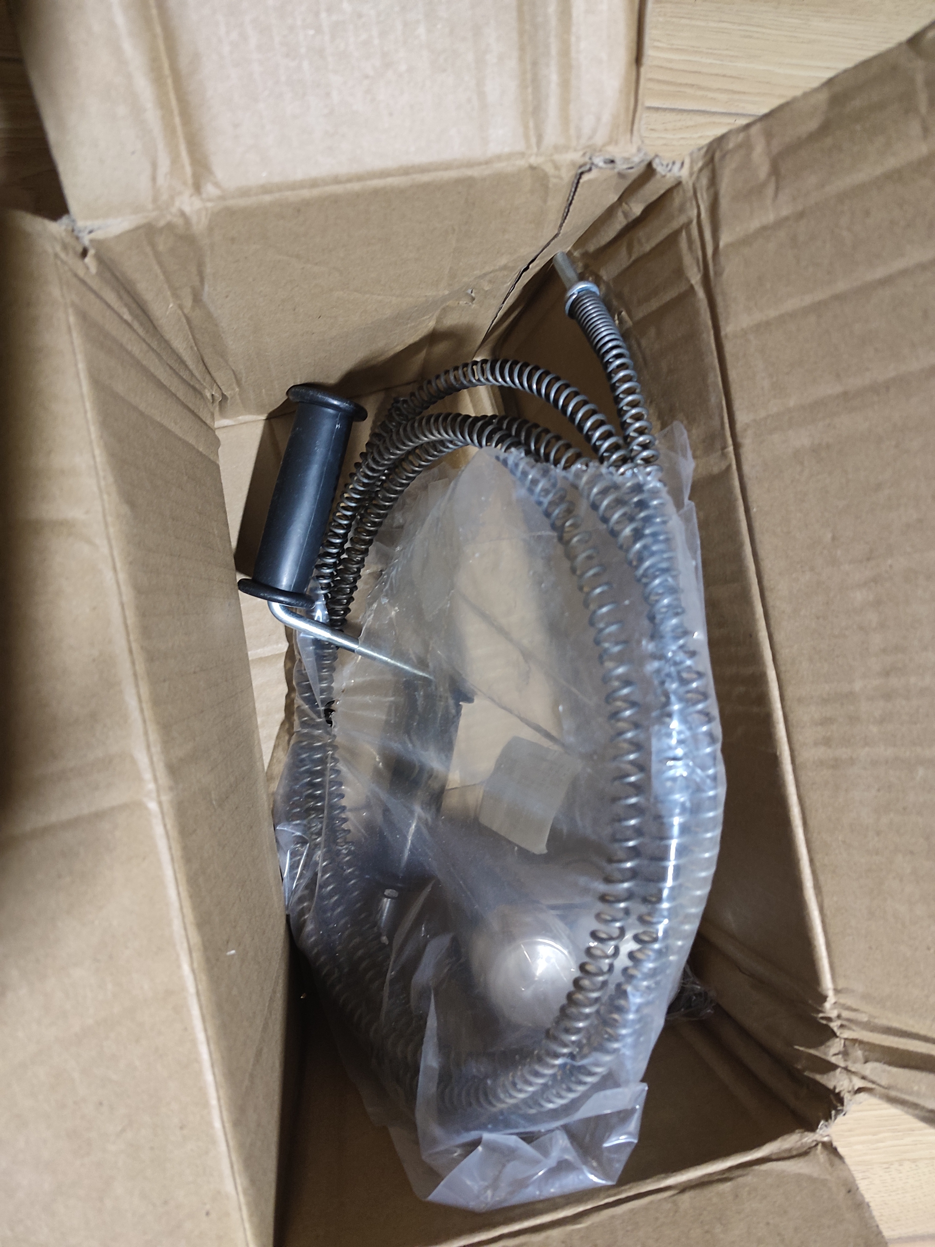 KOOGIS下水道疏通器管道疏通器电动厨房厕所马桶疏通加长弹簧3米两用款 实拍图