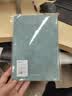 得力（deli）A5时尚印花羊巴皮皮面本工作笔记本办公记事本复古皮面本BP152(天蓝） 实拍图