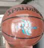 斯伯丁（SPALDING）篮球7号吸湿PU皮室内外通用耐磨成人青少年儿童比赛训练球78-230Y 实拍图