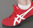 Onitsuka Tiger鬼塚虎新款复古运动休闲鞋 轻便男女款薄底鞋 RUNSPARK 红色 38 实拍图