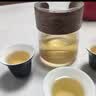 南山先生 便携茶具玻璃功夫茶具陶瓷中秋礼物旅行茶具日式茶具套装快客杯 经纬旅行套装_禅风黑 实拍图