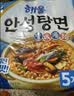 农心（NONGSHIM）韩国进口 海鲜安城汤面拉面袋面五连包112g*5包方便面泡面 实拍图