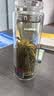 富光双层玻璃杯大容量带茶隔水杯高硼硅泡茶杯子商务男士办公杯320ml 实拍图