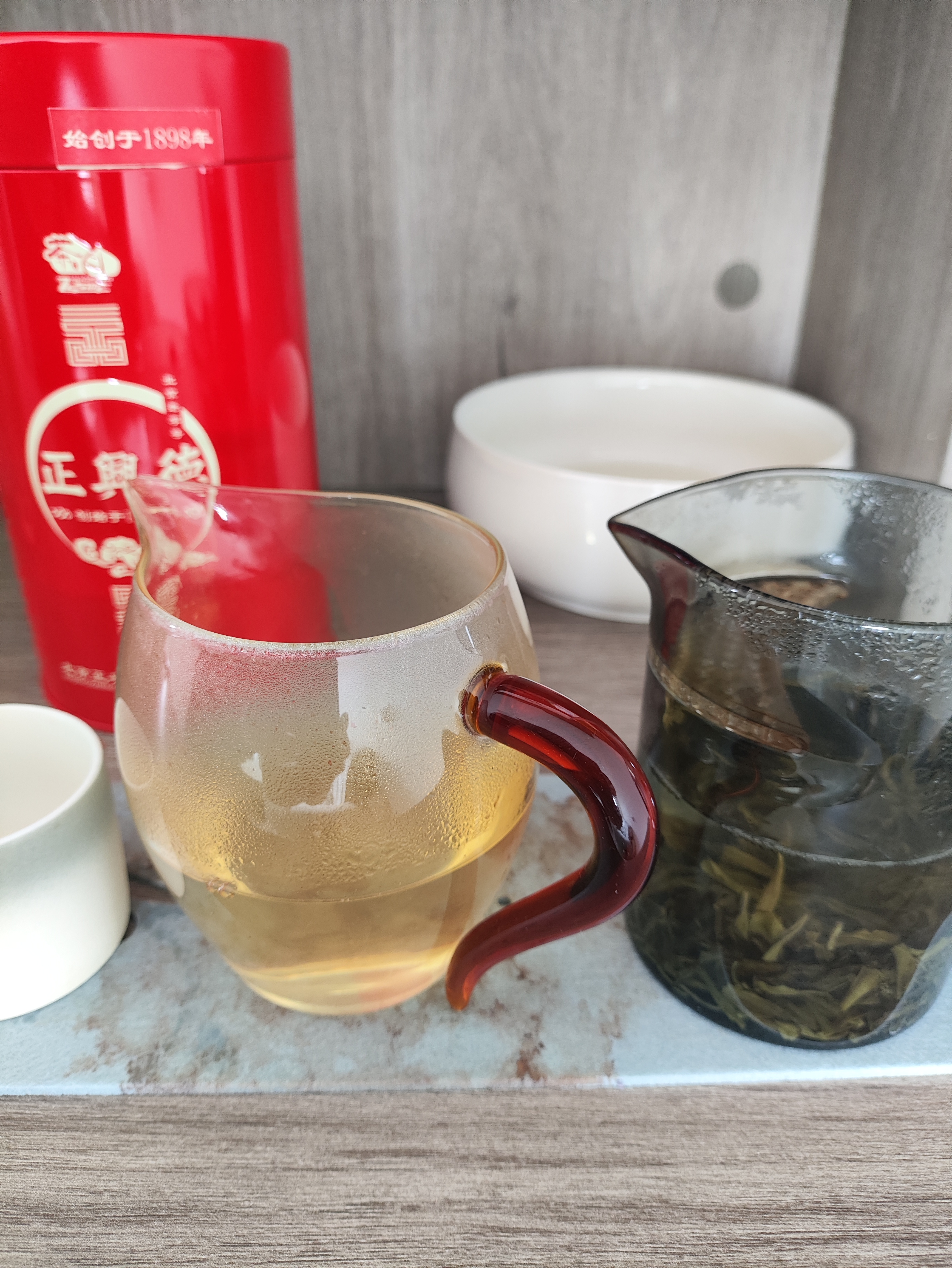 牛街正興徳（Niujie Zhengxingde）老字号传统茉莉花茶茶叶浓香型茉莉毛尖桶装250g口粮茶 实拍图
