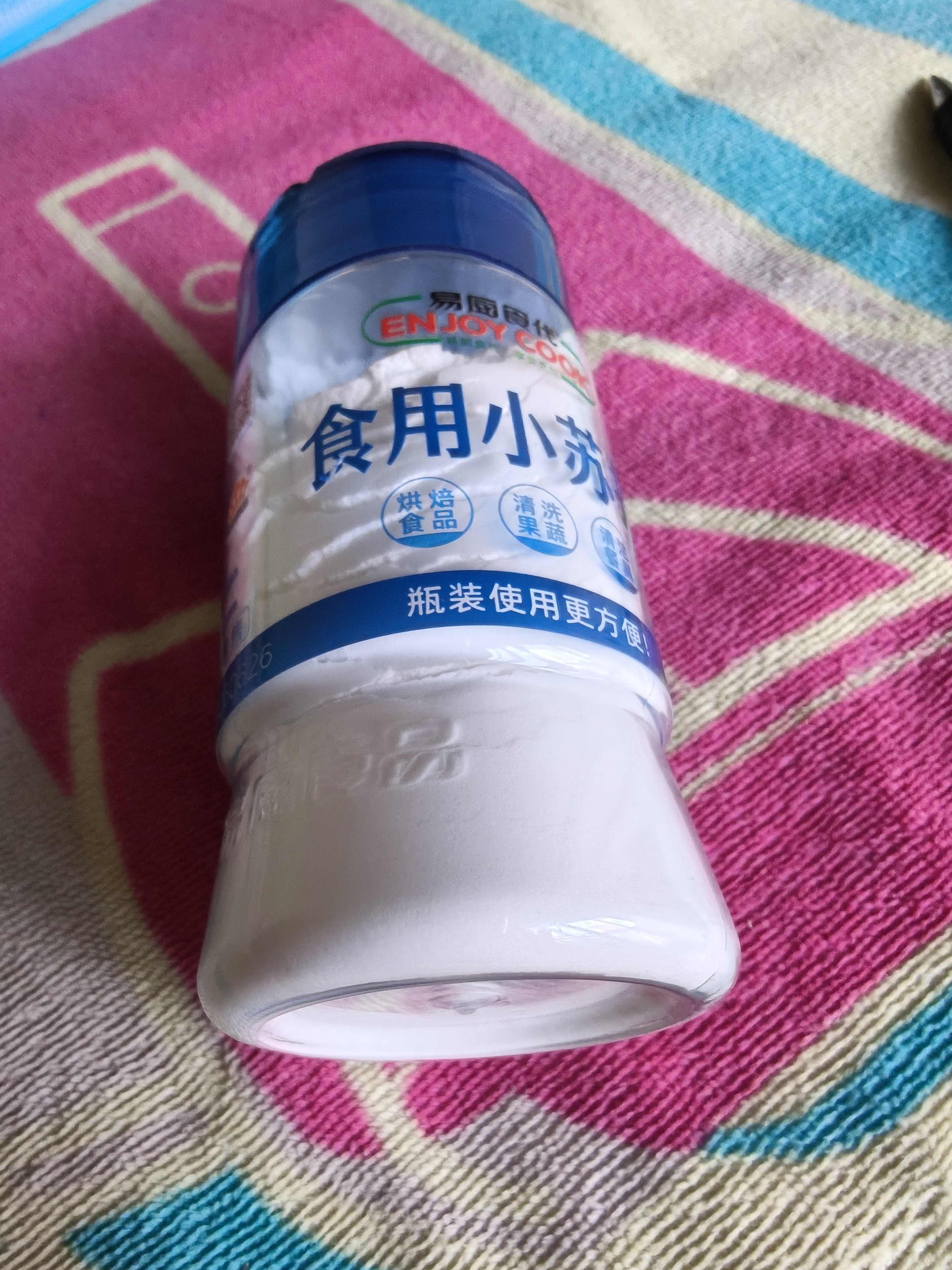 易厨食代可食用小苏打360g 瓶装食品级苏打粉 清洗果蔬清洁餐具烘焙原料 实拍图
