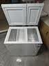 奥克斯双温冰柜家用小型双箱冷柜 冷藏冷冻两用柜双门商用大容量卧式冷柜节能省电 【节能低噪】可囤260斤肉丨 129L 【双温分储】 实拍图