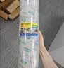 得力（deli）品正高品质高透明封箱胶带打包胶带 防台风胶带加固 45mm*60m*50um 6卷/筒 办公用品 筒装 33192 实拍图
