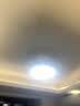 欧普照明（OPPLE）风扇灯吊扇灯隐形扇卧室餐厅超静音全光谱1级能效风扇一体灯饰 白-36寸24瓦-白光 实拍图