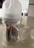 贝亲（Pigeon）玻璃奶瓶宽口径防胀气160ml S号奶嘴 1月+ AA186  实拍图