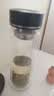 富光双层玻璃杯水杯子茶水分离泡茶杯男女士高颜值团购定制400ML 实拍图