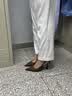 CHARLES&KEITH豹纹尖头气质包头凉鞋高跟鞋生日礼物送女友CK1-60280451 ANIMAL PRINT BROWN棕色/深棕色 38 （245） 实拍图