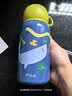 FGA富光儿童节保温杯316不锈钢带吸管水壶学生宝宝喝水杯双盖杯子蓝 实拍图