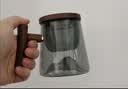 TEAHUE茶杯茶水分离泡茶杯玻璃水杯男士办公杯子玻璃高硼硅茶杯男生礼物 实拍图