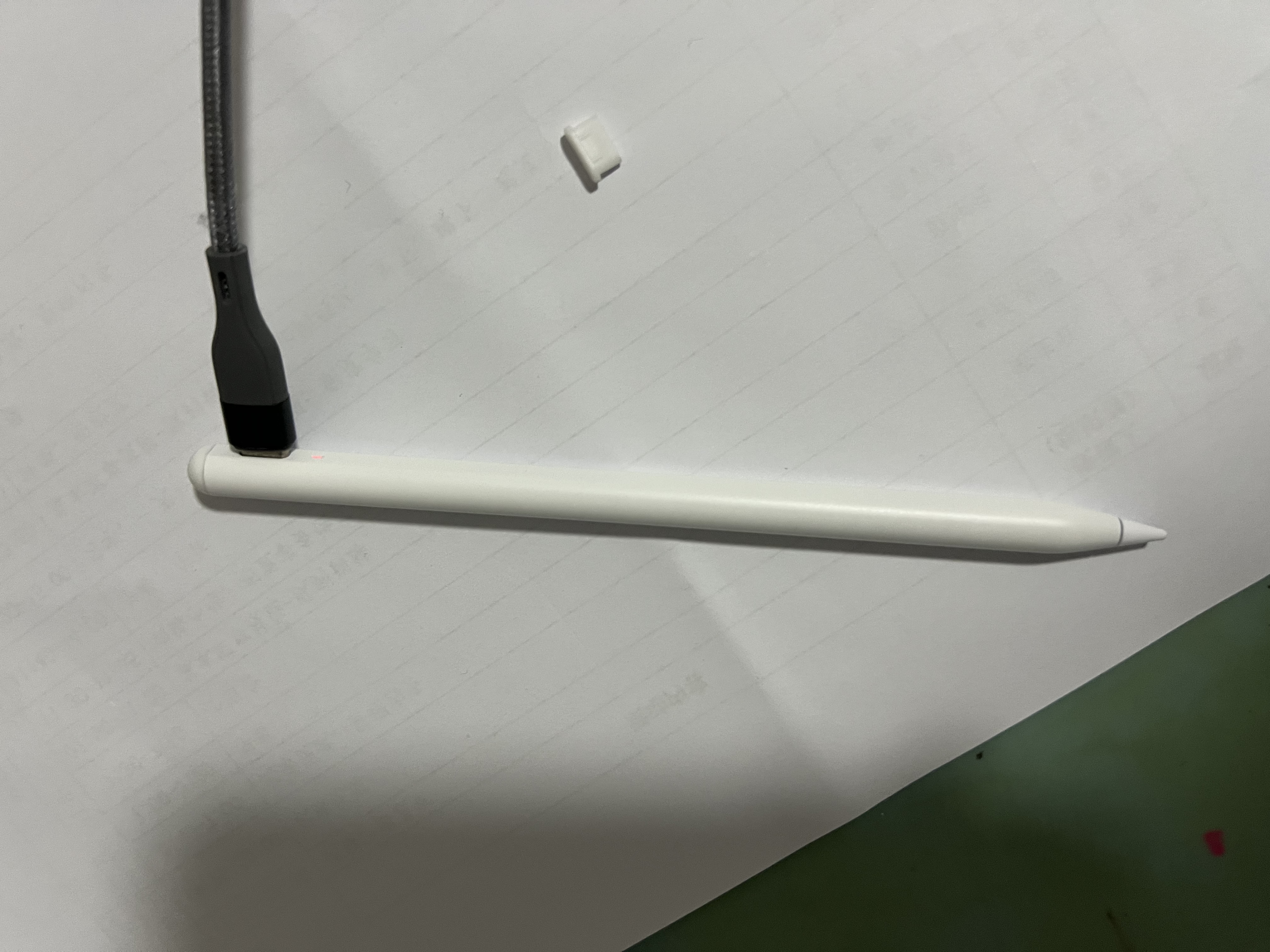 京东京造电容笔iPad苹果笔适用25/26年Pro/Air/Mini/iPad11平板触控触屏手写笔applepencil二代防误触 实拍图