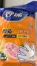 妙洁 一次性手套食品级PE加厚塑料厨房用餐桌野炊100只装 实拍图
