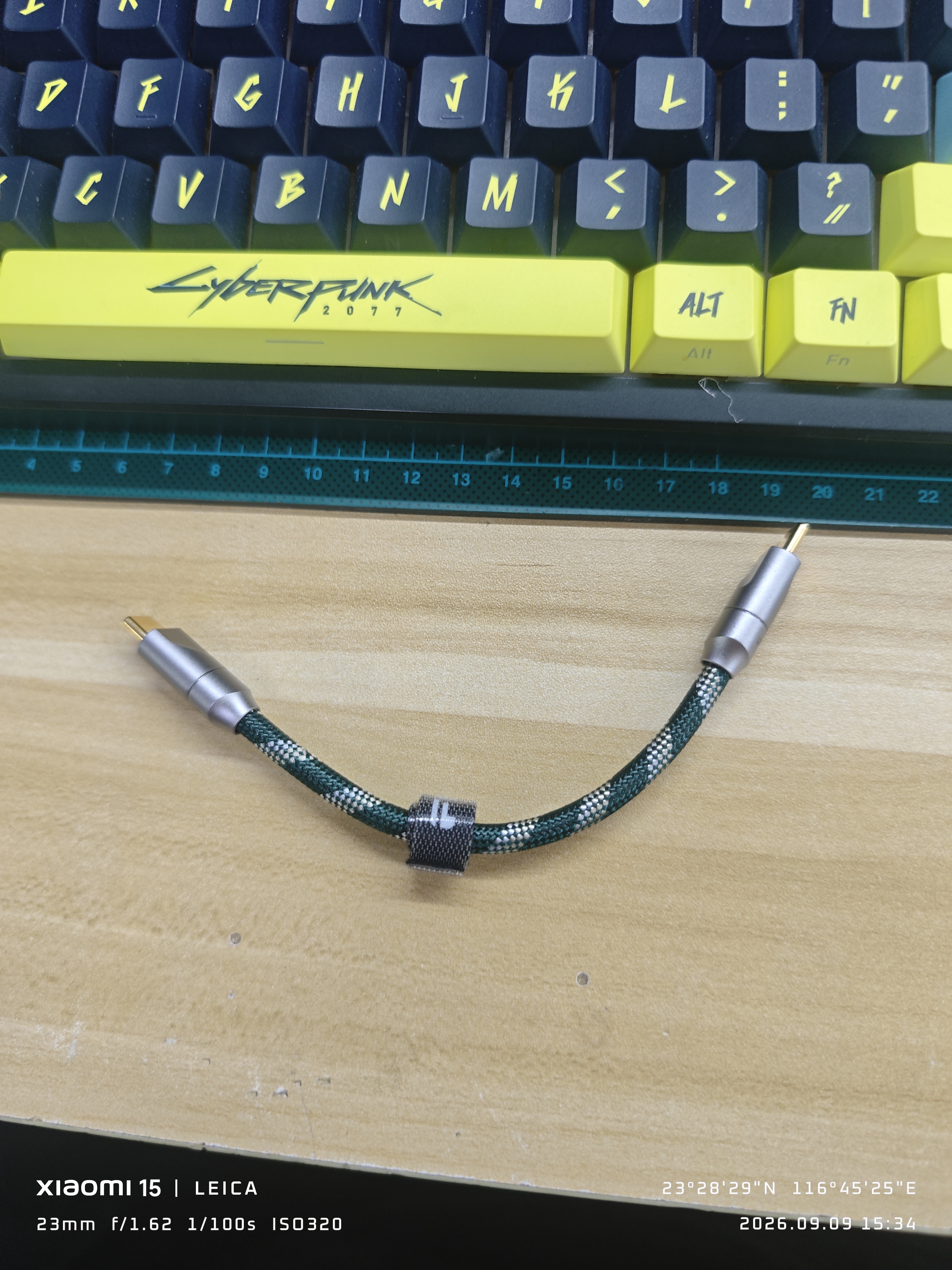 飞傲（FiiO）LINK连接系类线材 双C解码线 对录线 RCA同轴音频线 LINK-TC2（10cm) 实拍图