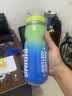 EVR骑行水壶保冷水杯挤压式出水 跃动蓝绿 620ML 实拍图