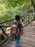 锐步（Reebok）徒步轻便双肩包男女2026新款防泼水旅行运动户外登山背包通勤书包 实拍图