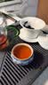 京东京造 茶杯茶具 羊脂玉陶瓷功夫茶具三才盖碗马蹄杯主人杯礼盒150ml 实拍图