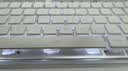 前行者（EWEADN）静音有线无线键盘鼠标套装机械手感游戏办公专用电脑笔记本蓝牙电竞键鼠耳机三件套 银白色【白光】静音键盘 实拍图